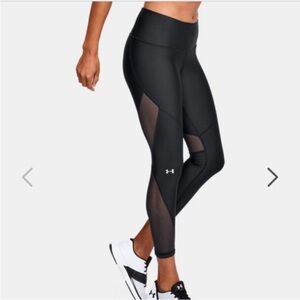 Under Armour HeatGear Armour Mesh Ankle Crop XS